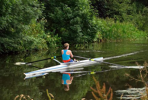 Differences between indoor and outdoor rowing