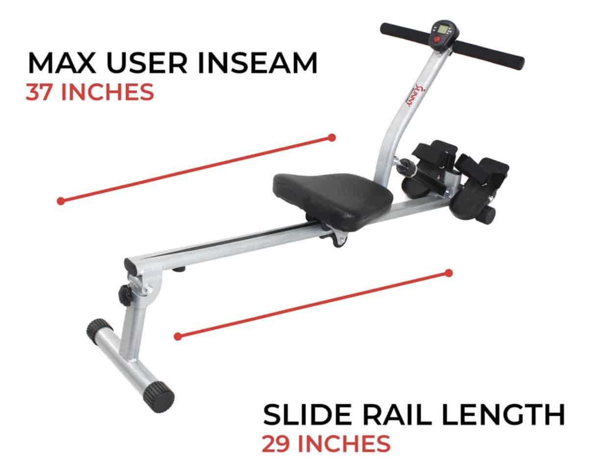 sunny rowing machine calorie calculator