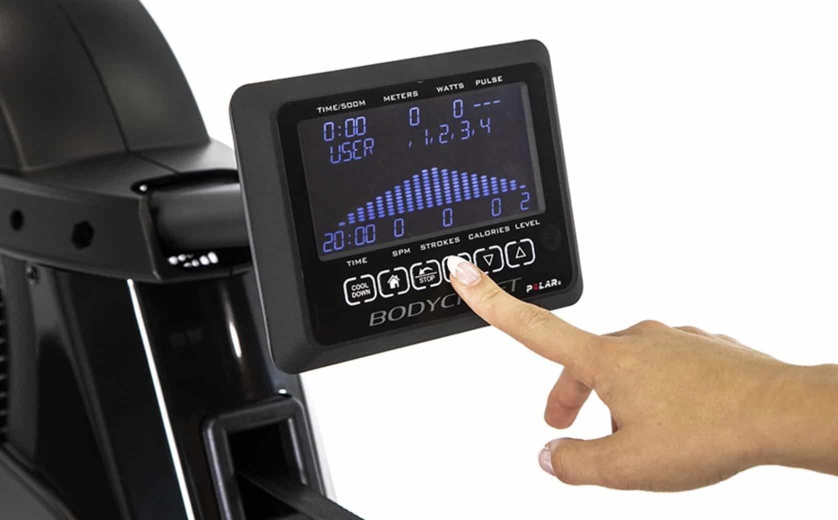 BodyCraft VR500 Commercial Rower Monitor