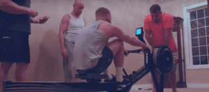 Conor McGregor Rowing Machine Workout