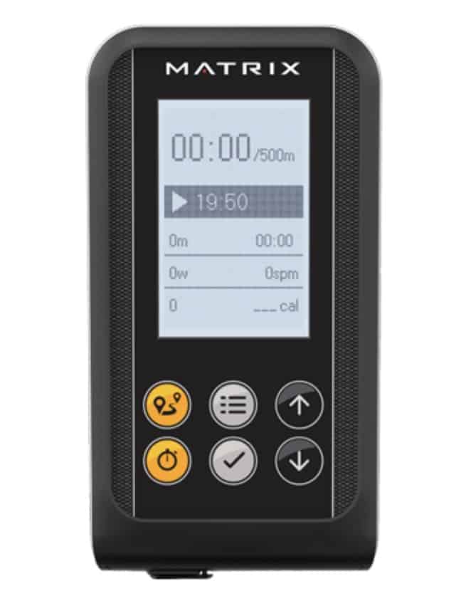 Matrix Fitness Rower Monitor