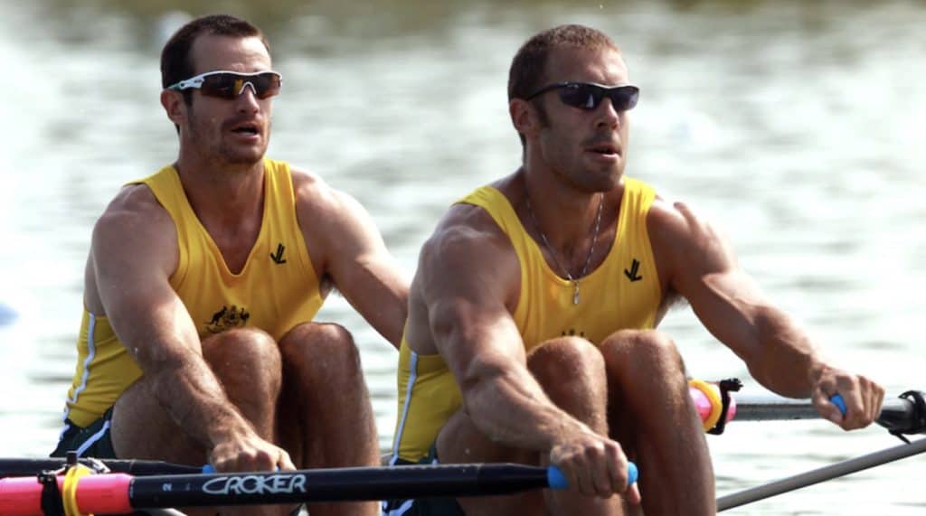 Tall Strong Olympic Rowers
