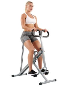 Sunny Health & Fitness Squat Assist Row-N-Ride