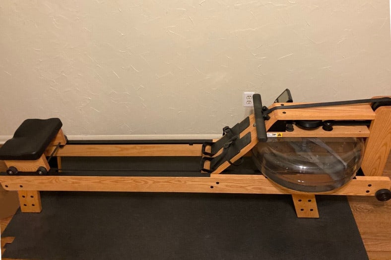 WaterRower Natural with S4 and Longer Legs