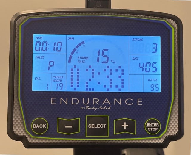Body Solid Endurance R300 Monitor