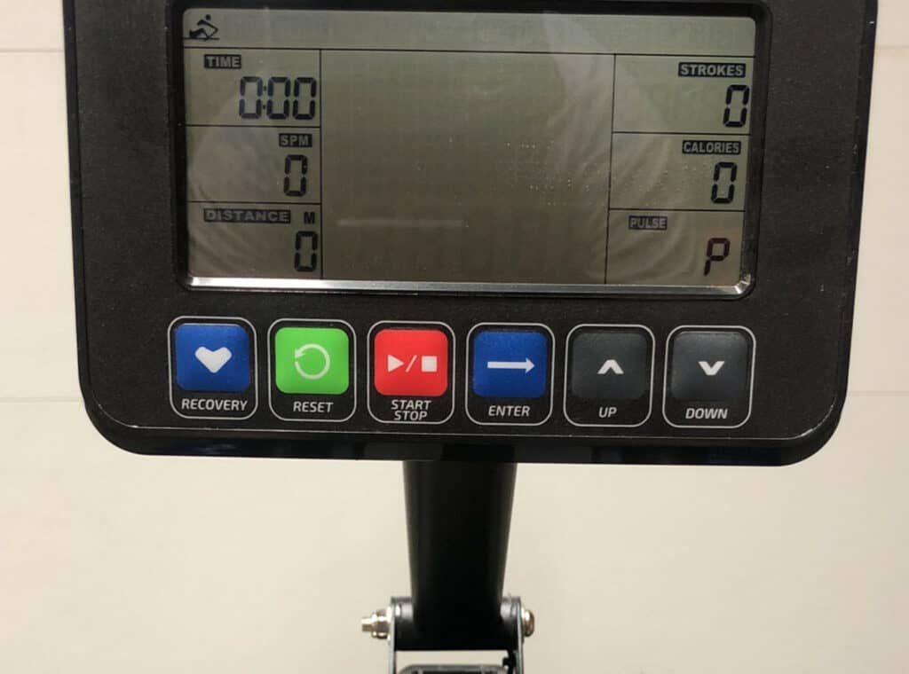 Xterra Fitness ERG600W Rowing Machine Monitor
